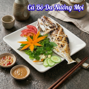 CÁ BÒ DA NƯỚNG MỌI